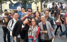 Die laotische Delegation auf dem Bürgerfest in Weiden